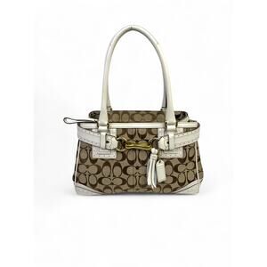 Coach Vintage Y2K Hampton Signature Satchel